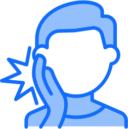 Tooth pain icon - Emergency dentist in Daventry